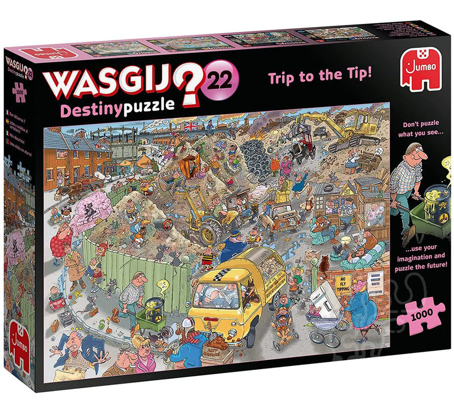 Jumbo Wasgij Destiny 22 Trip to the Tip! Puzzle 1000pcs
