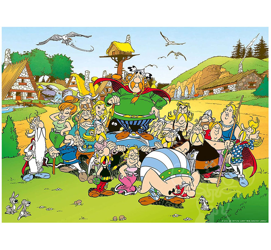 Ravensburger Astérix The Village Puzzle 500pcs - Puzzles Canada