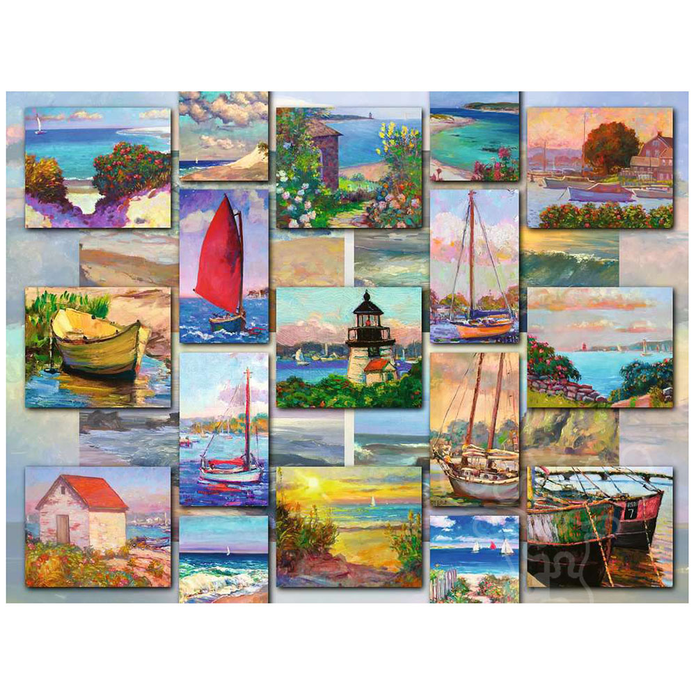 Ravensburger Coastal Collage Puzzle 1500pcs Puzzles Canada