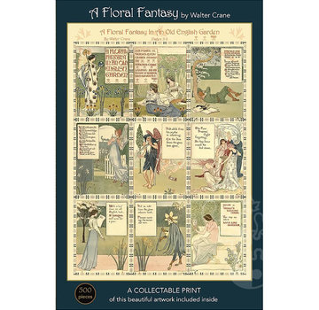 Art & Fable Puzzle Company Art & Fable A Floral Fantasy Puzzle 500pcs