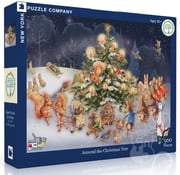 New York Puzzle Company New York Puzzle Co. Peter Rabbit: Around the Christmas Tree Puzzle 500pcs