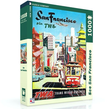 New York Puzzle Company New York Puzzle Co. American Airlines: See San Francisco Puzzle 1000pcs