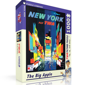 New York Puzzle Company New York Puzzle Co. American Airlines: The Big Apple Puzzle 1000pcs