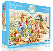 New York Puzzle Company New York Puzzle Co. Peter Rabbit: Mr. McGregor's Garden Floor Puzzle 48pcs