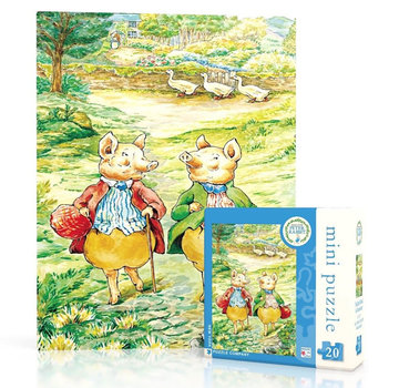 New York Puzzle Company New York Puzzle Co. Peter Rabbit: Pigling Bland & Alexander Mini Puzzle 20pcs