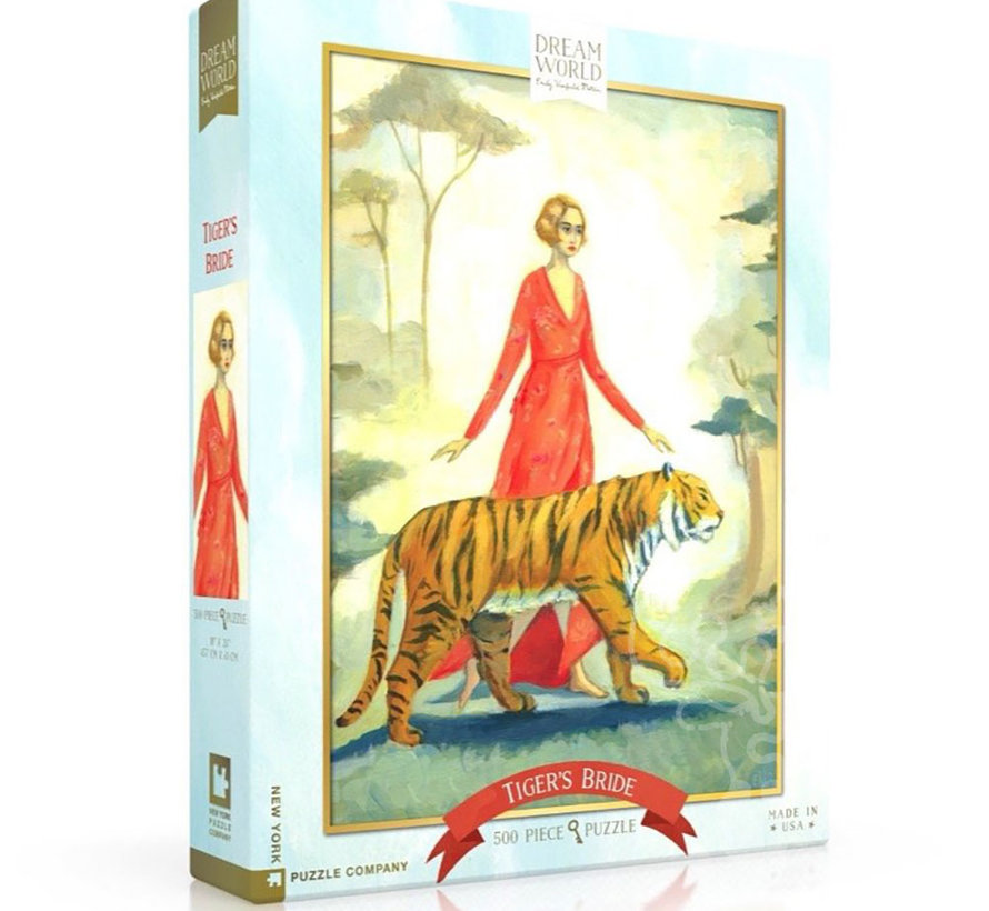 New York Puzzle Co. Dream World: Tiger's Bride Puzzle 500pcs