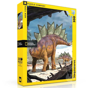 New York Puzzle Company New York Puzzle Co. National Geographic: Stegosaurus Puzzle 200pcs