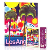 New York Puzzle Company New York Puzzle Co. American Airlines: Los Angeles Mini Puzzle 100pcs
