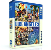 New York Puzzle Company New York Puzzle Co. American Airlines: La La Land Puzzle 500pcs