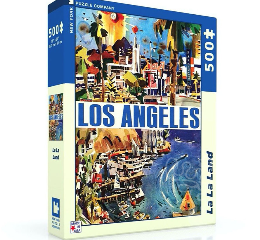 New York Puzzle Co. American Airlines: La La Land Puzzle 500pcs