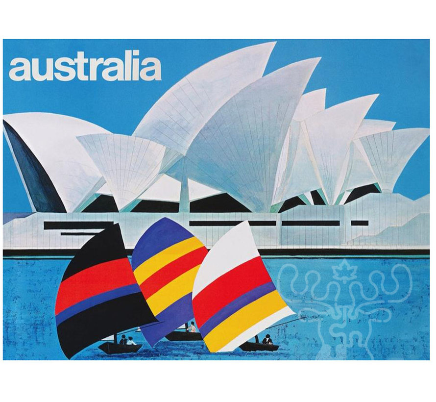 New York Puzzle Co. American Airlines: Sydney Opera House Puzzle 1000pcs