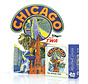 New York Puzzle Co. American Airlines: The Windy City Mini Puzzle 100pcs