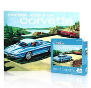 New York Puzzle Company New York Puzzle Co. General Motors: 1963 Corvette Mini Puzzle 100pcs