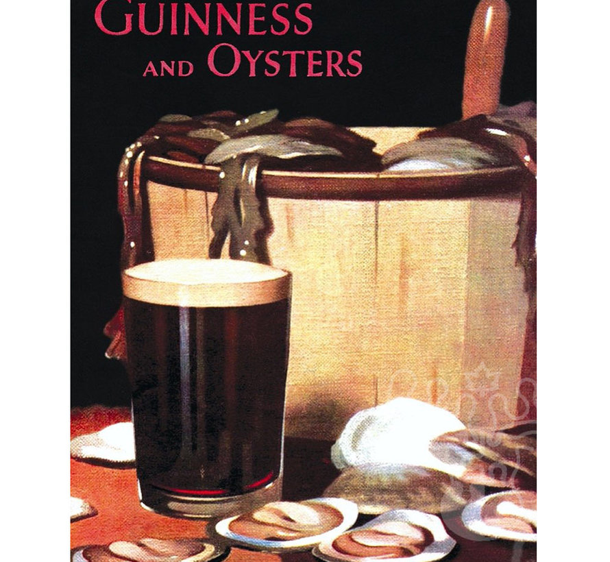 New York Puzzle Co. Guinness: Guinness and Oysters Mini Puzzle 100pcs