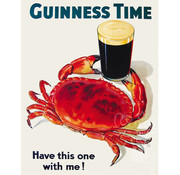 New York Puzzle Company New York Puzzle Co. Guinness: Guinness and Crab Mini Puzzle 100pcs*