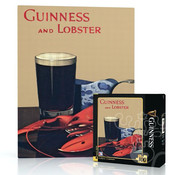 New York Puzzle Company New York Puzzle Co. Guinness: Guinness and Lobster Mini Puzzle 100pcs