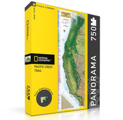 New York Puzzle Company New York Puzzle Co. National Geographic: Pacific Crest Trail Panorama Puzzle 750pcs