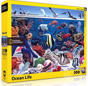 New York Puzzle Company New York Puzzle Co. National Geographic: Ocean Life Puzzle 500pcs