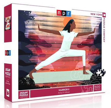New York Puzzle Company FINAL SALE New York Puzzle Co. NPR: Warrior II Puzzle 500pcs