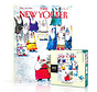 New York Puzzle Co. The New Yorker: Santa and Cousins Mini Puzzle 100pcs *