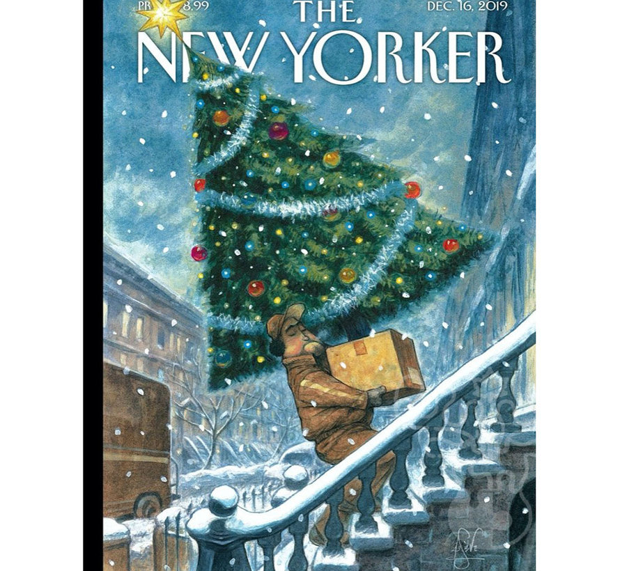 New York Puzzle Co. The New Yorker: Priority Shipping Puzzle 1000pcs