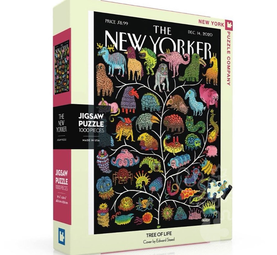 New York Puzzle Co. The New Yorker: Tree of Life Puzzle 1000pcs