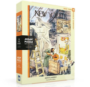New York Puzzle Company New York Puzzle Co. The New Yorker: Jack-O'-Langelo Puzzle 500pcs