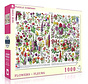 New York Puzzle Co. Vintage Collection: Flowers - Fleurs Puzzle 1000pcs