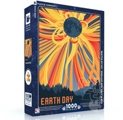 New York Puzzle Company New York Puzzle Co. Visions: Earth Day: Solar Eclipse Puzzle 1000pcs