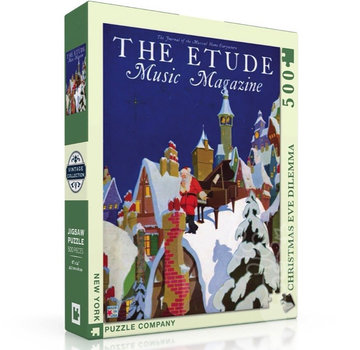New York Puzzle Company New York Puzzle Co. Vintage Collection: The Etude: Christmas Eve Dilemma Puzzle 500pcs