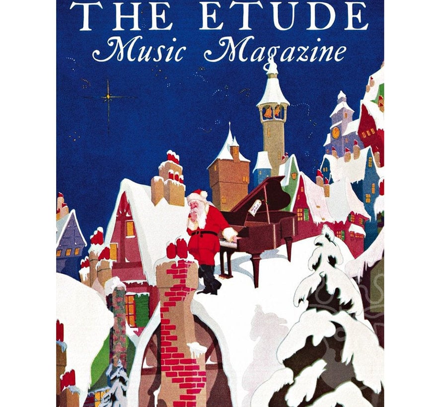New York Puzzle Co. Vintage Collection: The Etude: Christmas Eve Dilemma Puzzle 500pcs