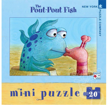 New York Puzzle Company New York Puzzle Co. Pout Pout Fish: Smooch Mini Puzzle 20pcs*