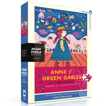 New York Puzzle Company New York Puzzle Co. PRH Book Covers: Anne of Green Gables Puzzle 500pcs*