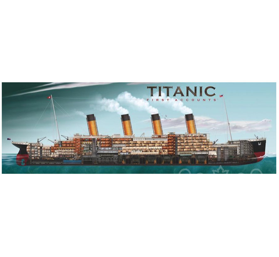 New York Puzzle Co. PRH Book Covers: Titanic First Accounts Puzzle 1000pcs*