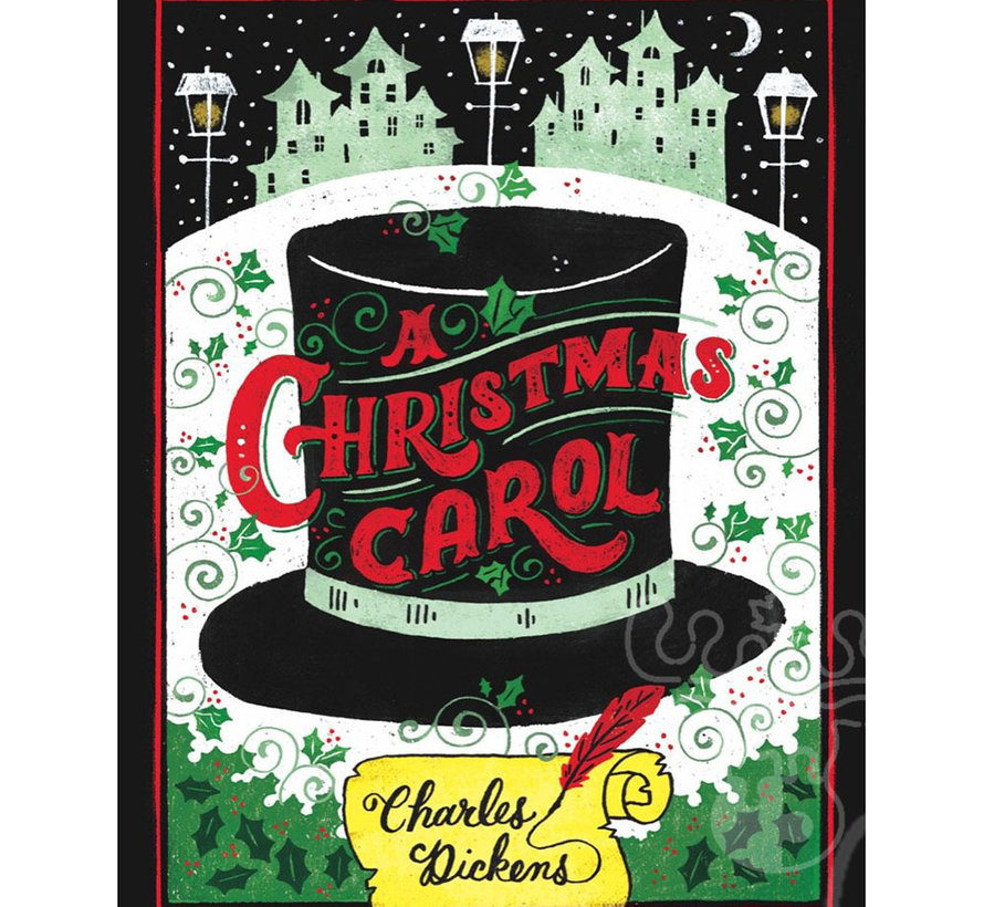 New York Puzzle Co. PRH Book Covers: Christmas Carol Mini Puzzle 100pcs*
