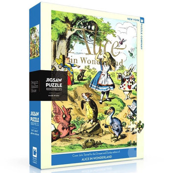 New York Puzzle Company New York Puzzle Co. PRH Book Covers: Alice in Wonderland Puzzle 1000pcs*