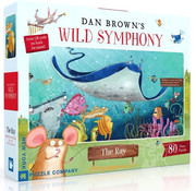 New York Puzzle Company New York Puzzle Co. Wild Symphony: The Ray Puzzle 80pcs