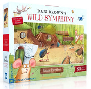 New York Puzzle Company New York Puzzle Co. Wild Symphony: Busy Beetles Puzzle 80pcs