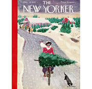 New York Puzzle Company New York Puzzle Co. The New Yorker: Tree Shopping Puzzle 1000pcs