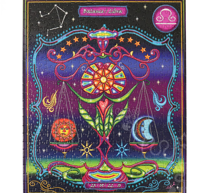 JaCaRou Zodiac Collection: Air Signs Puzzle 3 x 500pcs