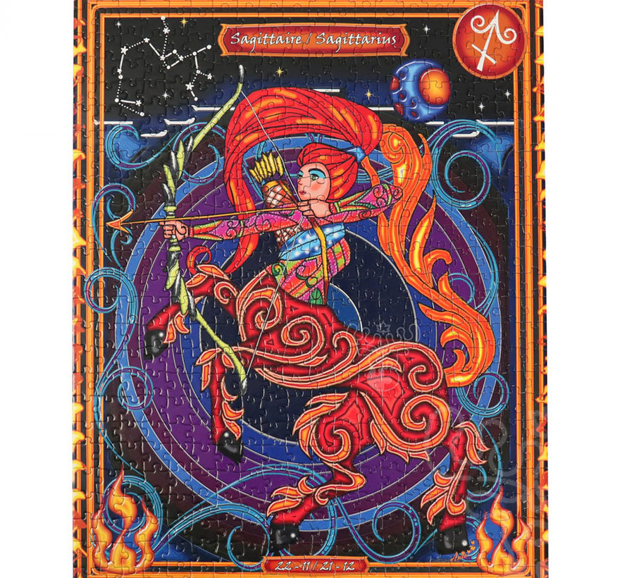 JaCaRou Zodiac Collection: Fire Signs Puzzle 3 x 500pcs