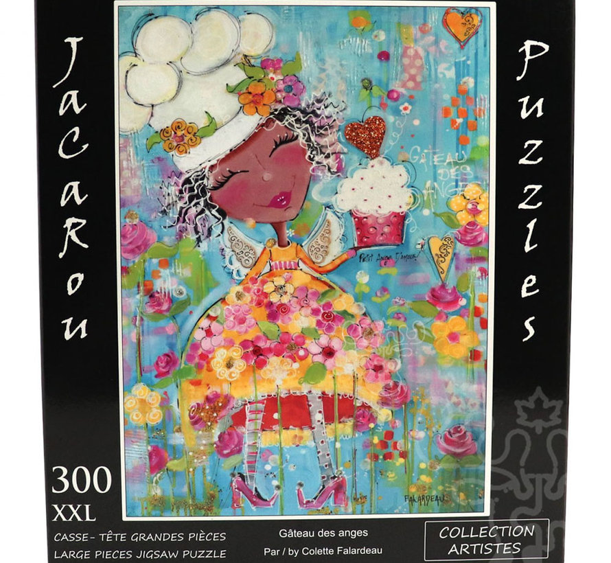 JaCaRou Gâteau des Anges Puzzle 300pcs XXL