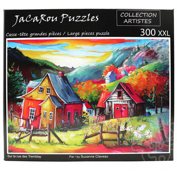 JaCaRou Puzzles FINAL SALE JaCaRou Sur la rue des Tremblay Puzzle 300pcs XXL