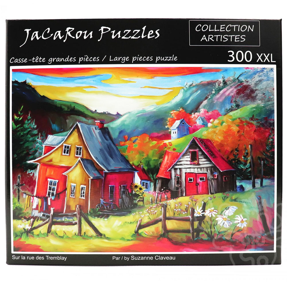 JaCaRou Sur la rue des Tremblay Puzzle 300pcs XXL Puzzles Canada