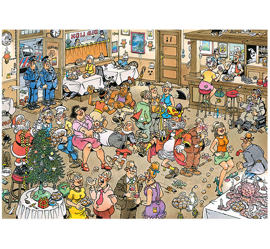 Jumbo Jan van Haasteren - New Year Celebration Puzzle 500pcs