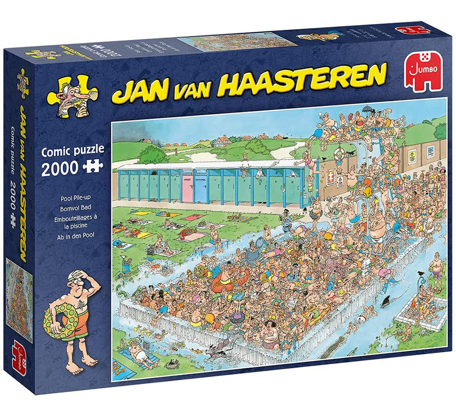 Jumbo Jan van Haasteren - Pool Pile-Up Puzzle 2000pcs