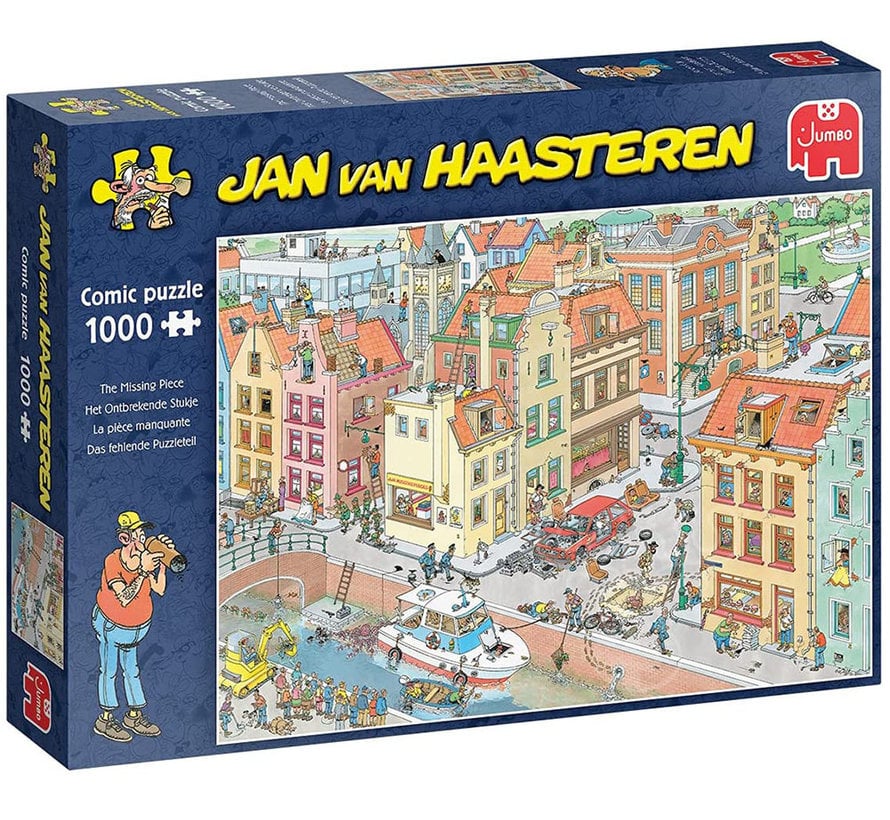 Jumbo Jan van Haasteren - The Missing Piece Puzzle 1000pcs