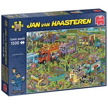 Jumbo Jumbo Jan van Haasteren - Food Truck Festival Puzzle 1500pcs
