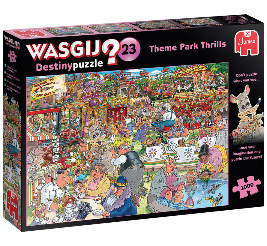 Jumbo Wasgij Destiny 23 Theme Park Thrills Puzzle 1000pcs