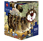 Heye Cat's Life Puzzle 1000pcs Triangle Box RETIRED